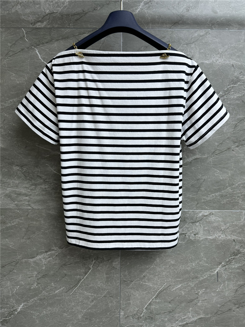 l0vis Vvtt0n lv striped short sleeves