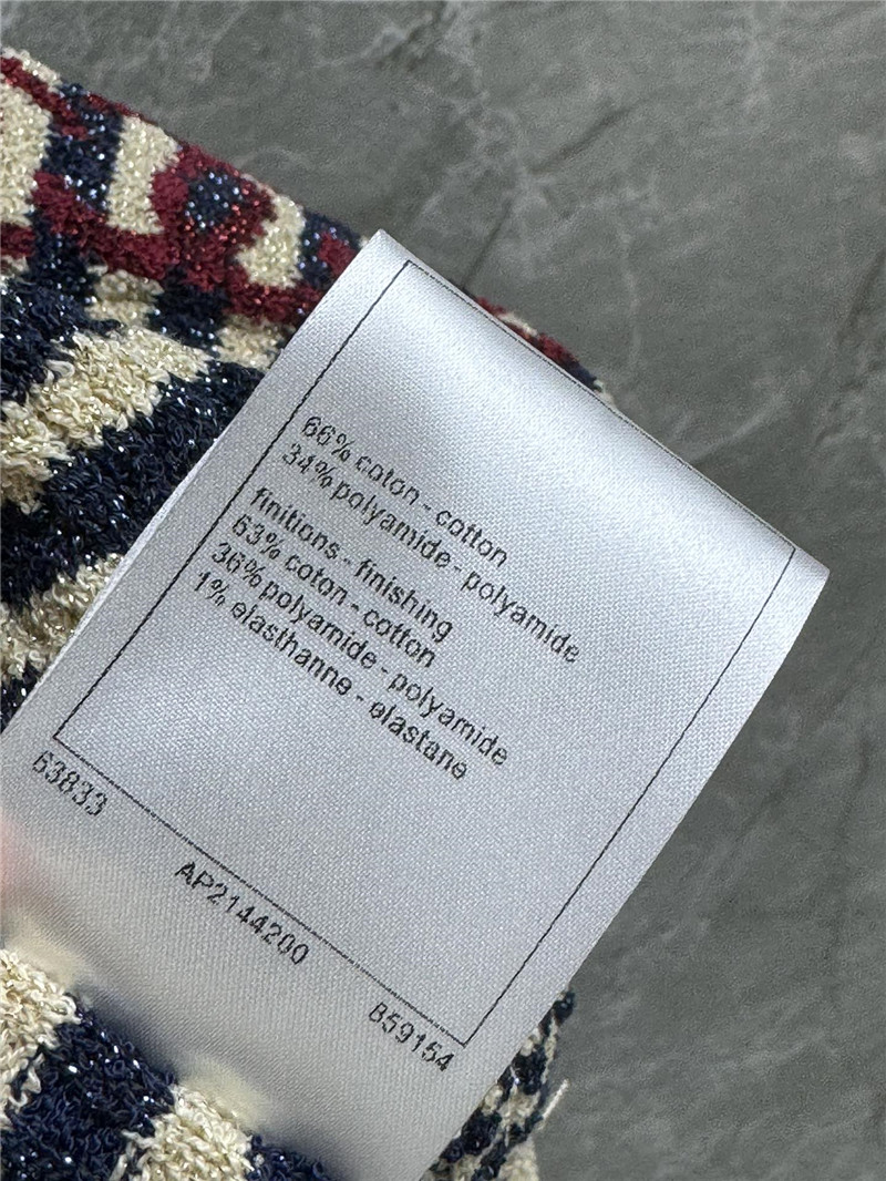 Ch**el gold striped vest