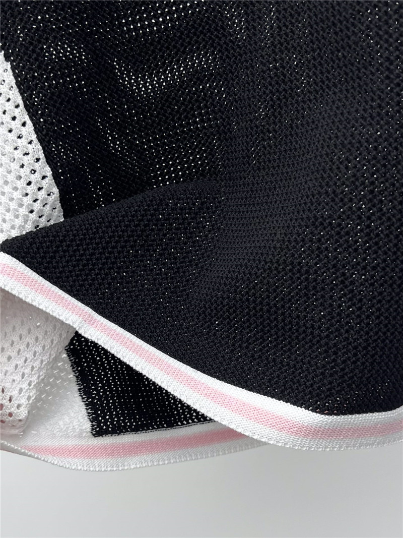 Ch**el mesh hollow knitted vest