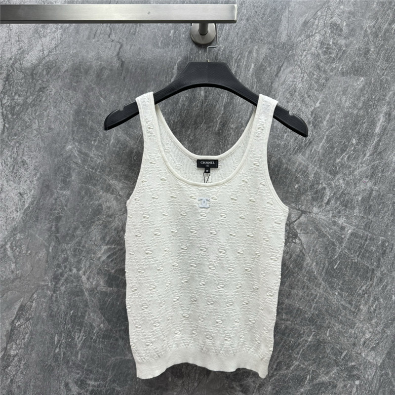 Ch**el rhombus three-dimensional vest