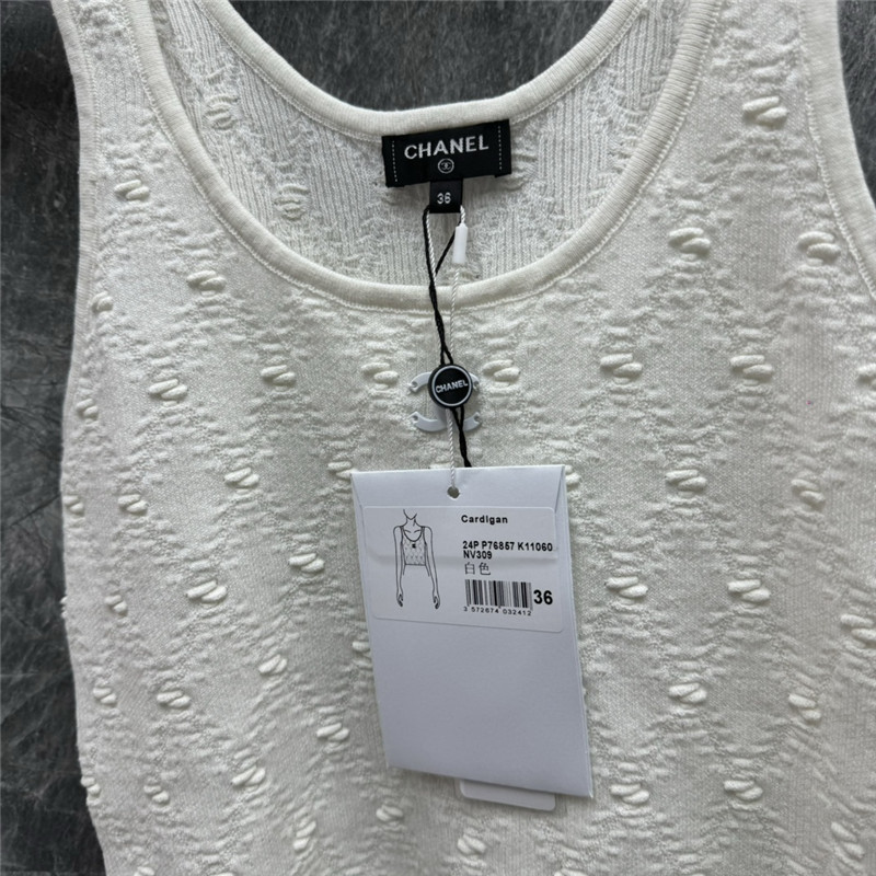 Ch**el rhombus three-dimensional vest