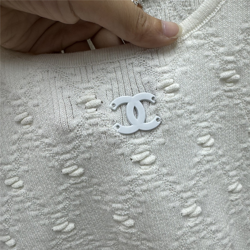 Ch**el rhombus three-dimensional vest