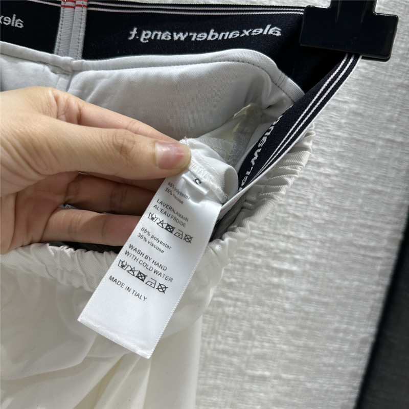 A1exa*der wang patchwork straight casual pants