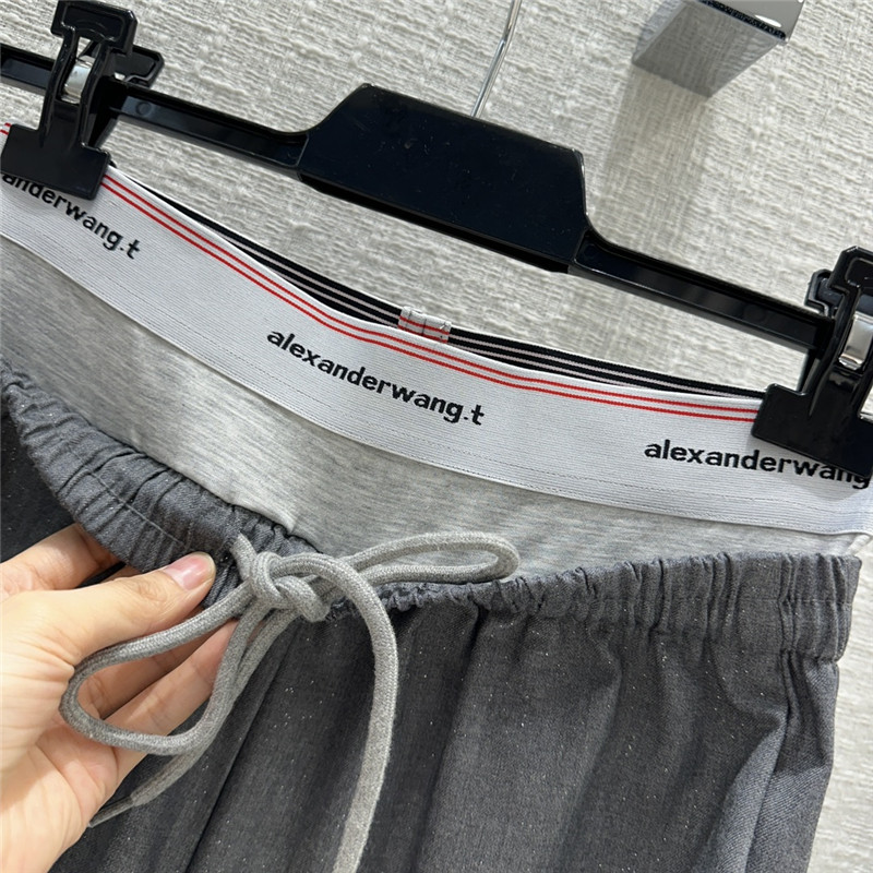 A1exa*der wang patchwork straight casual pants