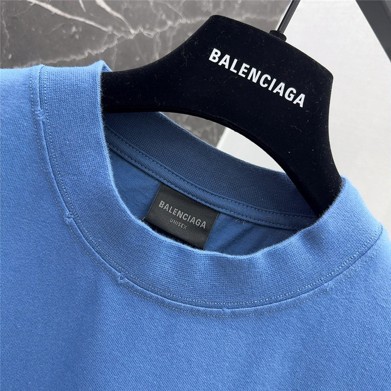 Ba1en*iaga distressed short sleeve t-shirt