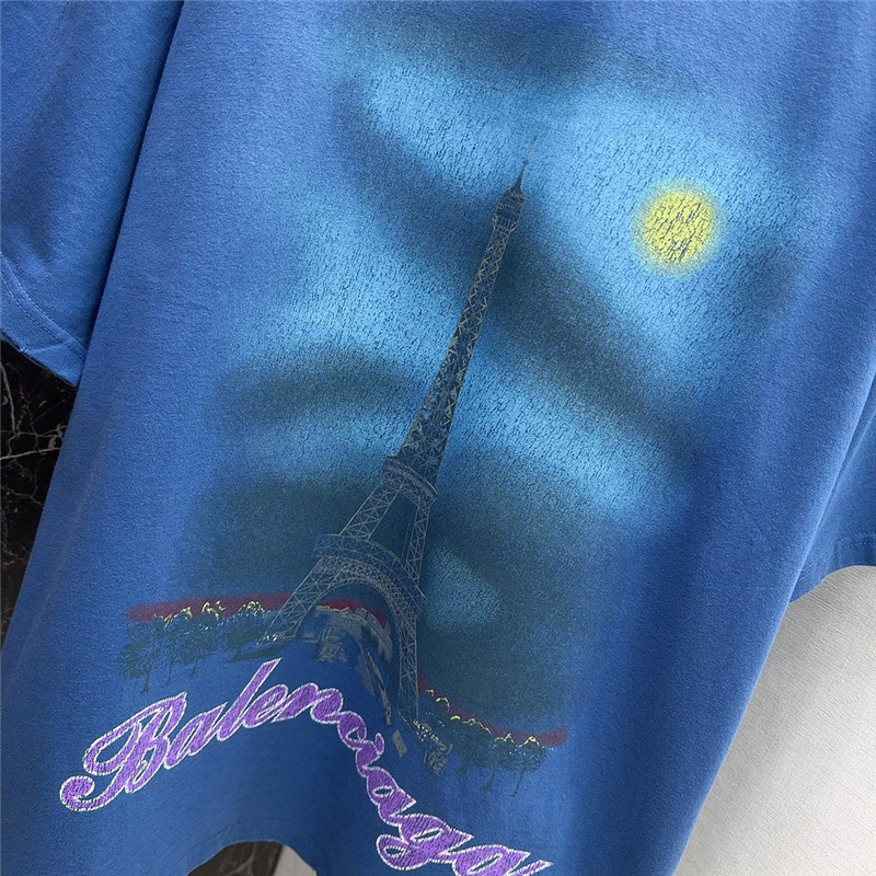 Ba1en*iaga distressed short sleeve t-shirt