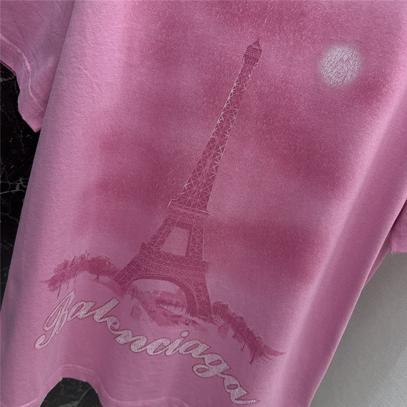 Ba1en*iaga distressed short sleeve t-shirt