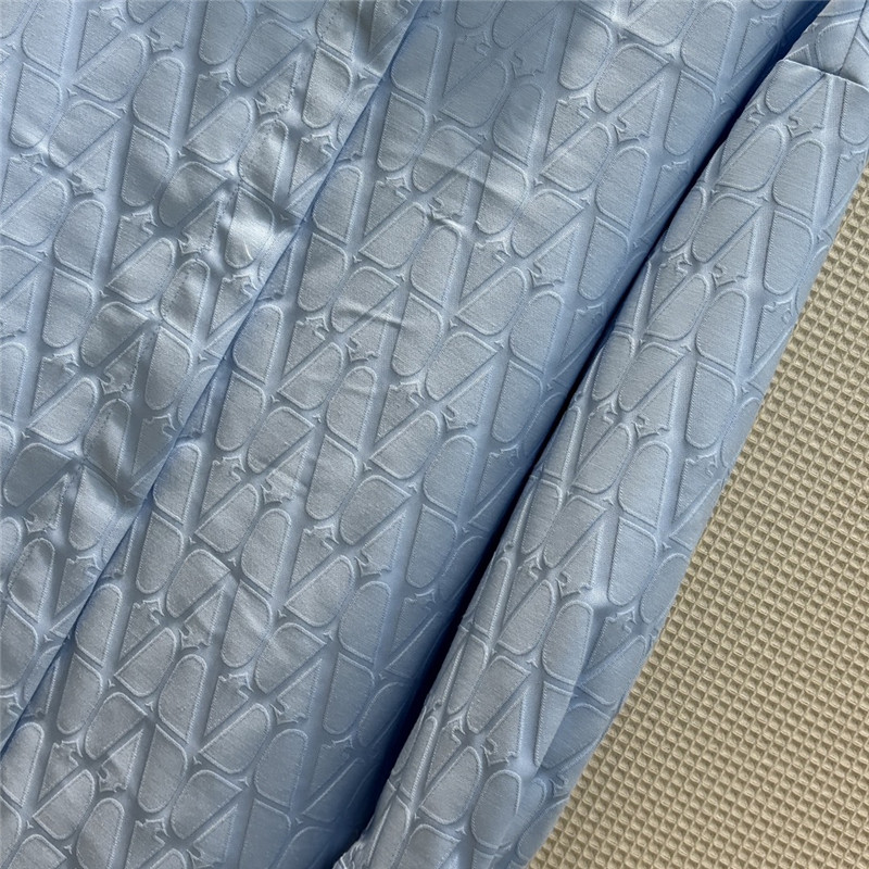 Va1e*ntin0 letter jacquard shirt