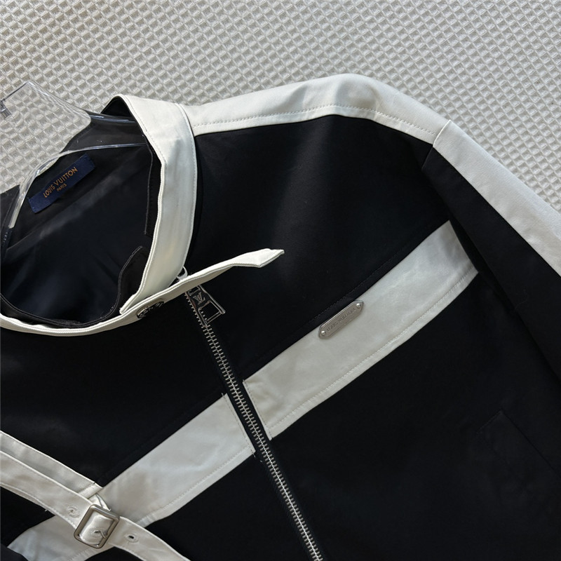 l0vis Vvtt0n lv irregular zipper jacket