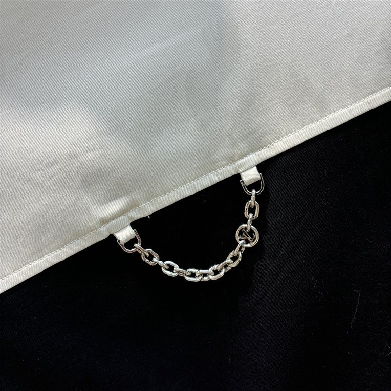 l0vis Vvtt0n lv irregular zipper jacket