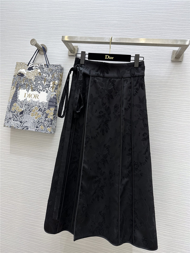 D10r new chinese style one piece wrap skirt