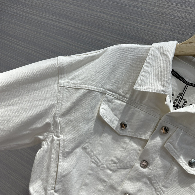 A1exa*der wang denim jacket