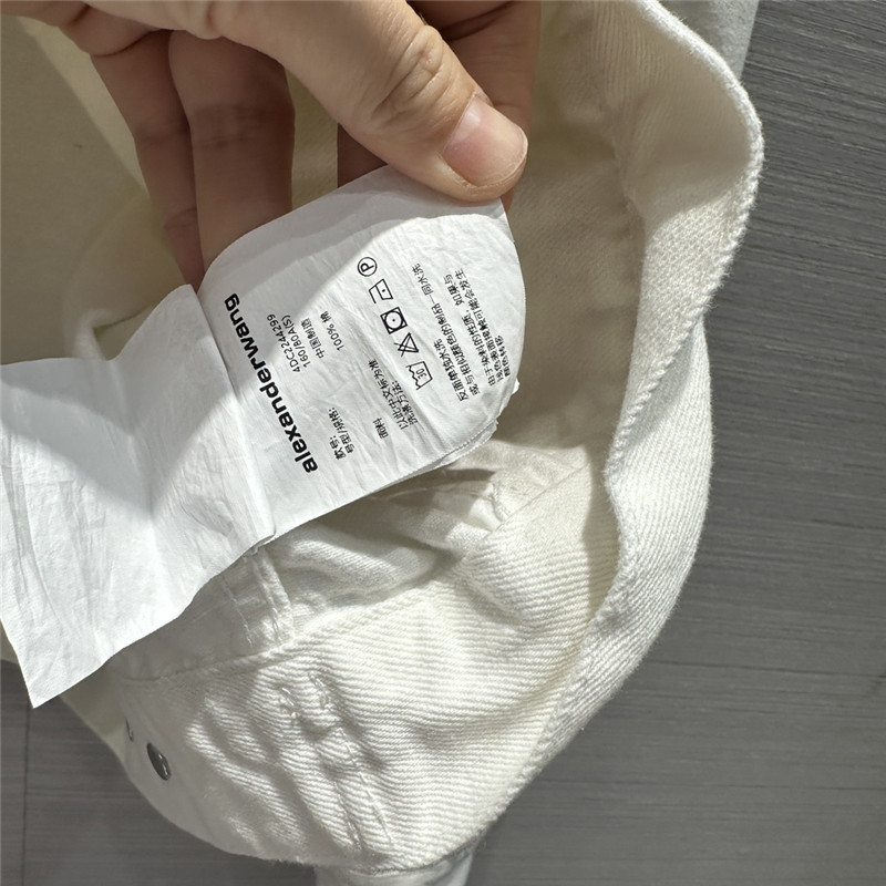 A1exa*der wang denim jacket