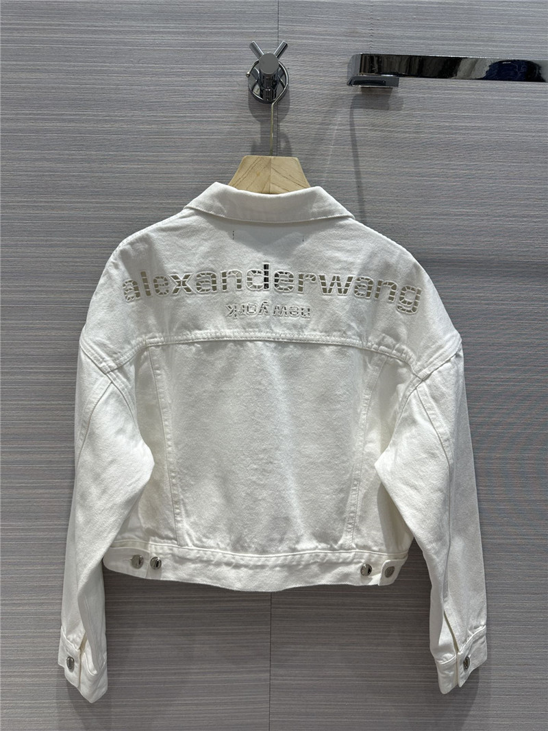 A1exa*der wang denim jacket