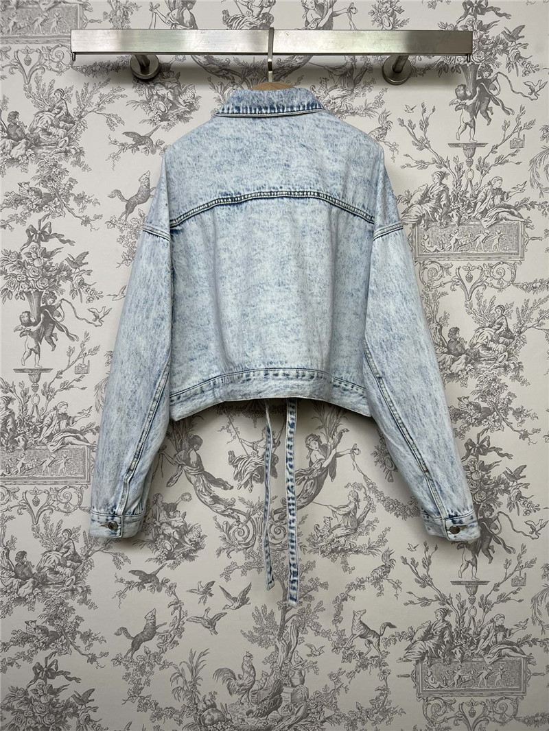 A1exa*der wang new retro denim jacket