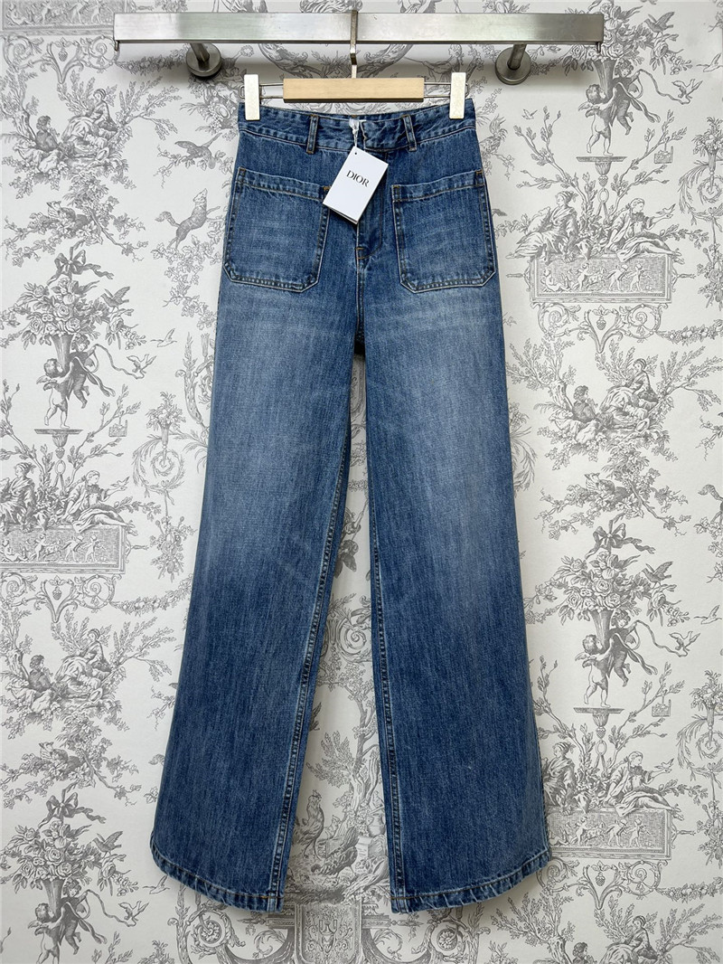 D10r new denim straight pants