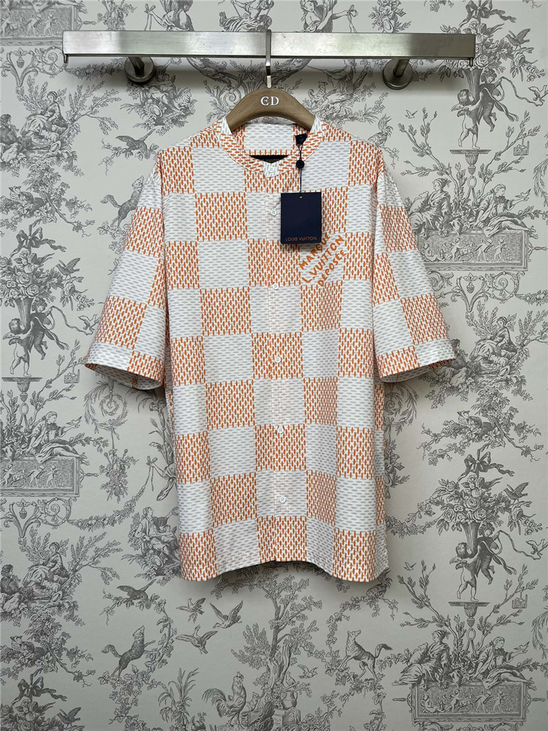 louis vuitton LV new short-sleeved shirt