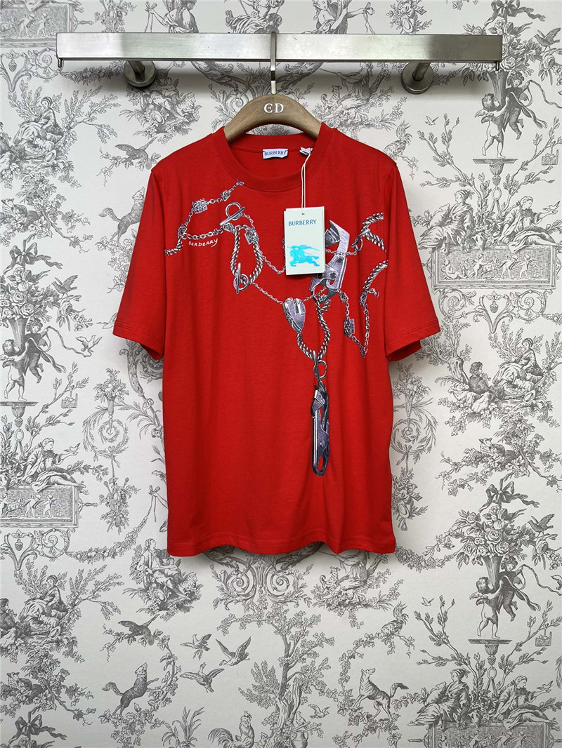 Bv*b*rry boxy knight hardware cotton t-shirt