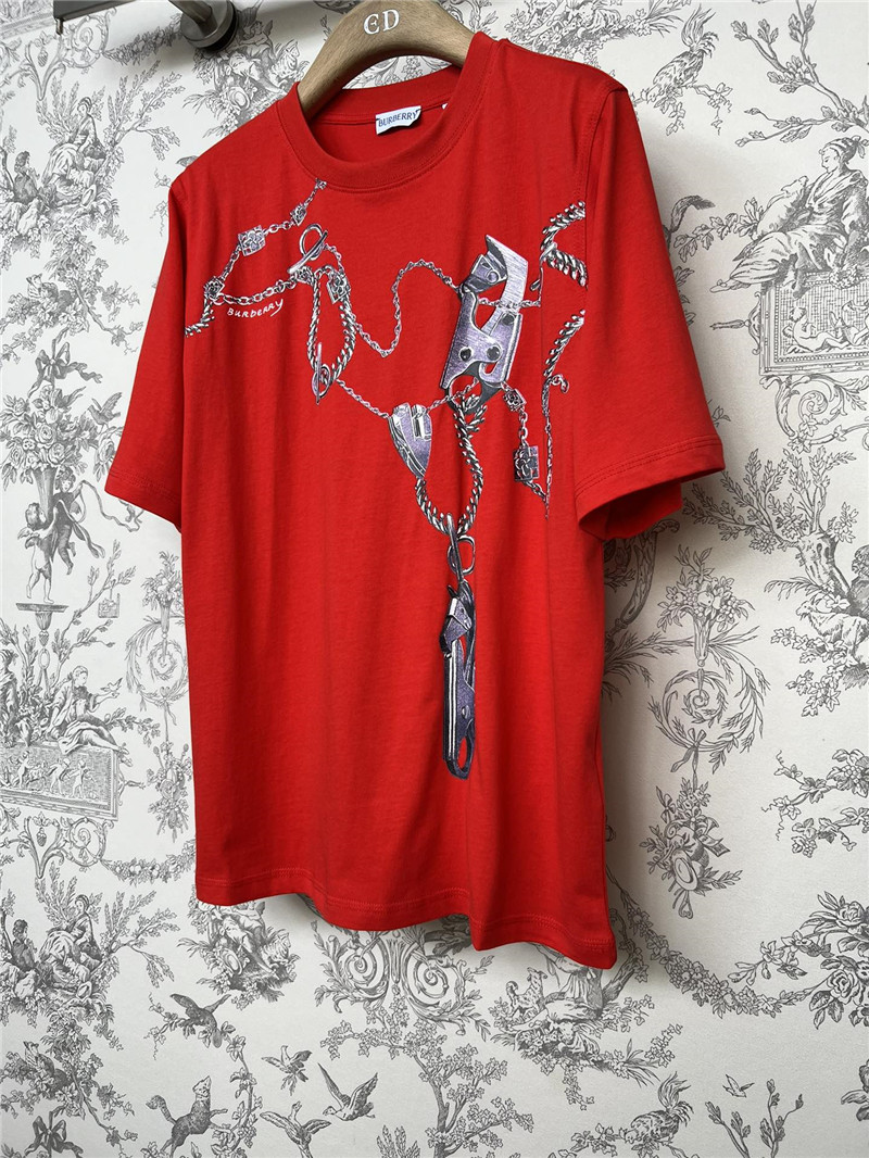 Bv*b*rry boxy knight hardware cotton t-shirt