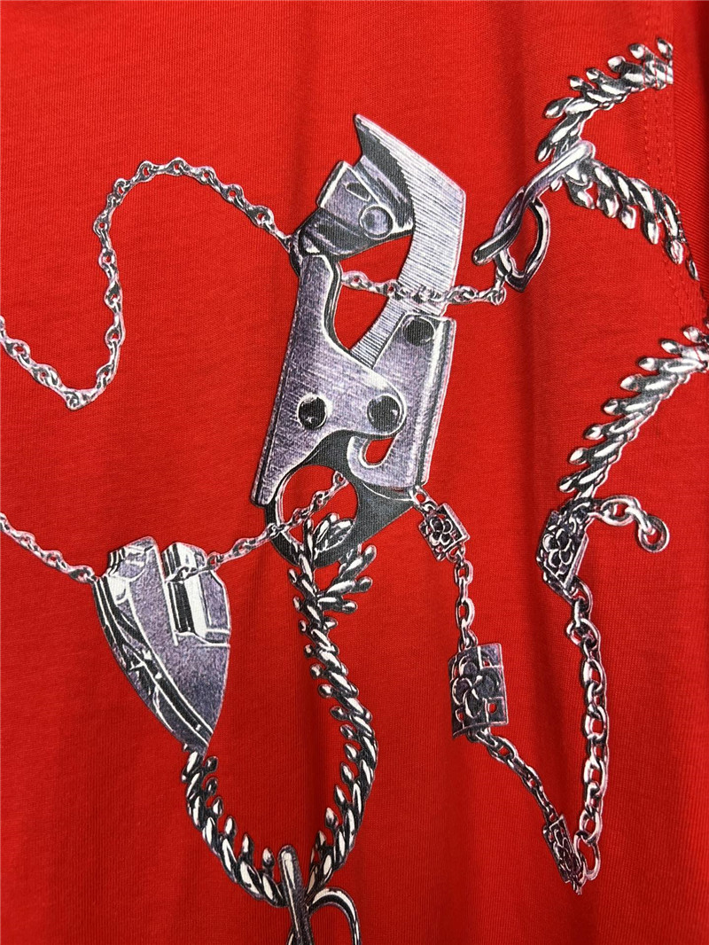 Bv*b*rry boxy knight hardware cotton t-shirt