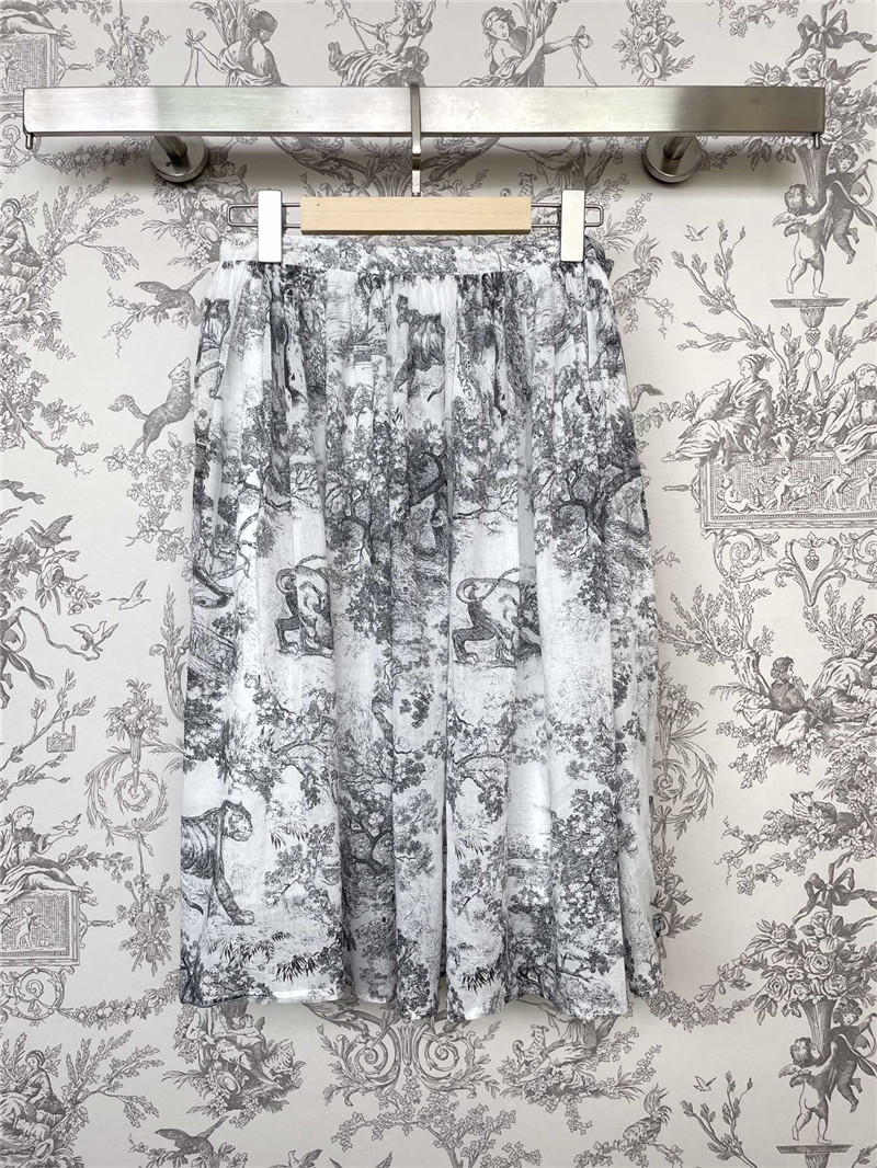 D10r animal joey print short skirt