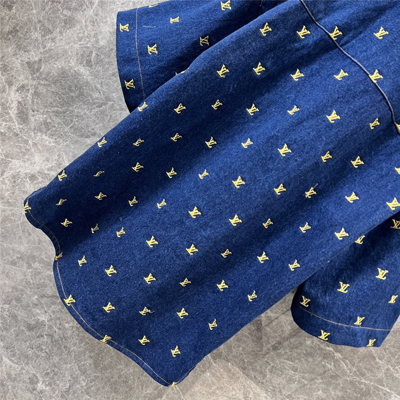 l0vis Vvtt0n lv denim short sleeve shirt