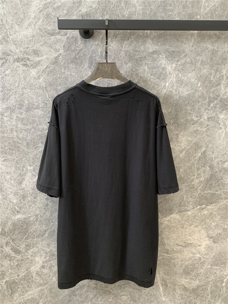 Ba1en*iaga antwerp castle destruction printed short-sleeved t-shirt