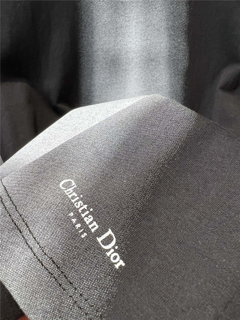 D10r eiffel tower printed round neck short-sleeved t-shirt