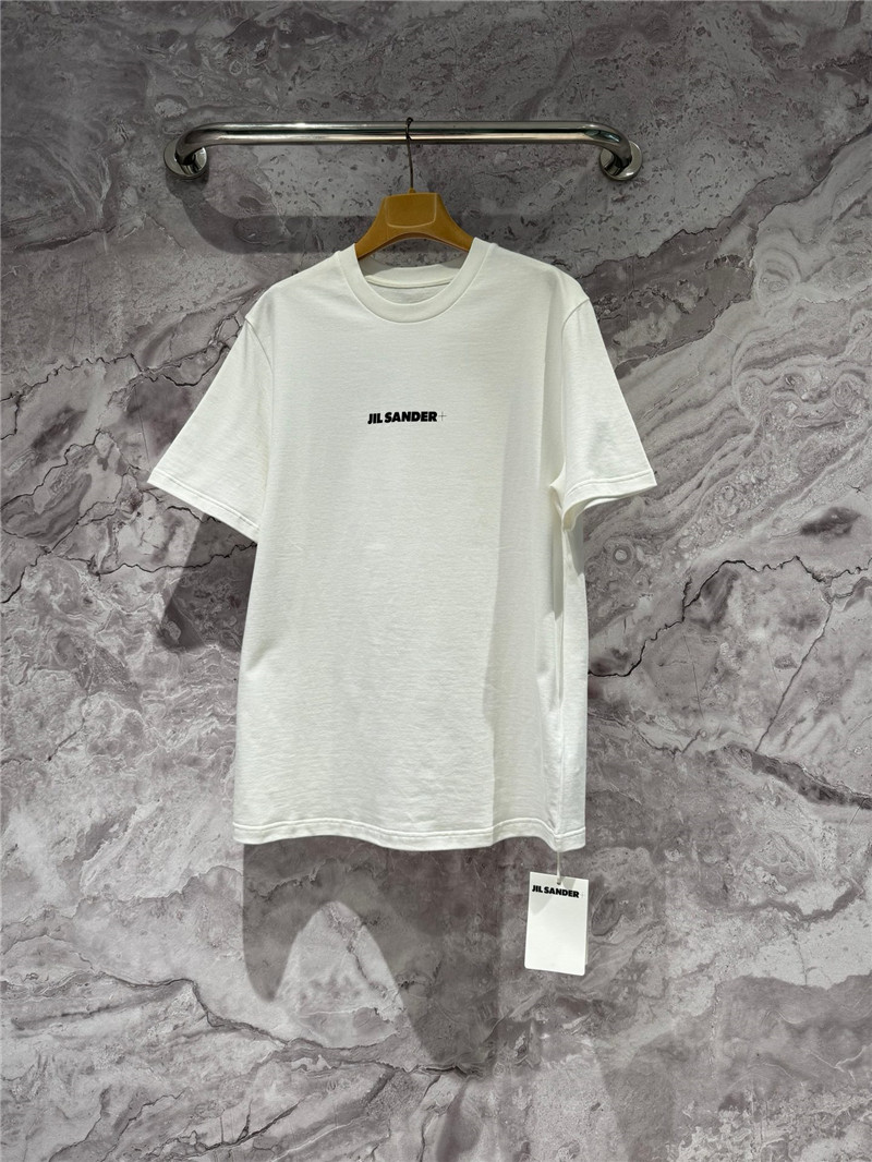 jil sander classic letter T-shirt