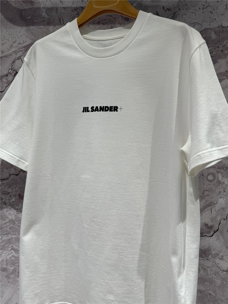 jil sander classic letter T-shirt