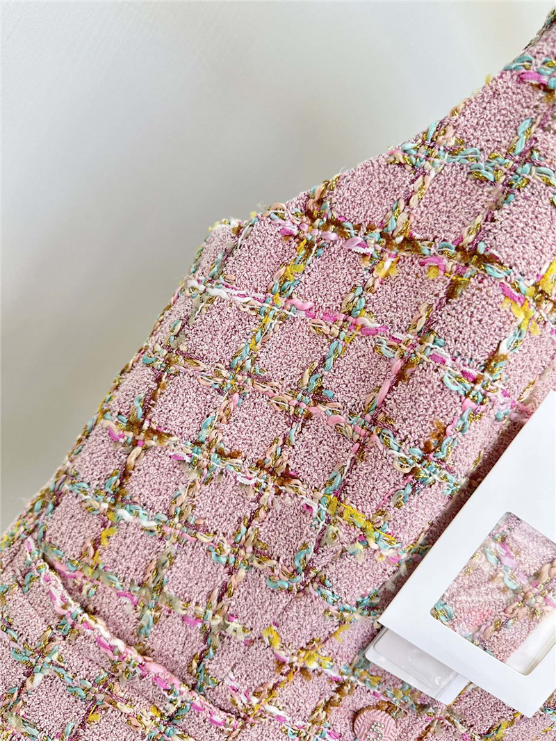 Ch**el v-neck vertical-breasted vest