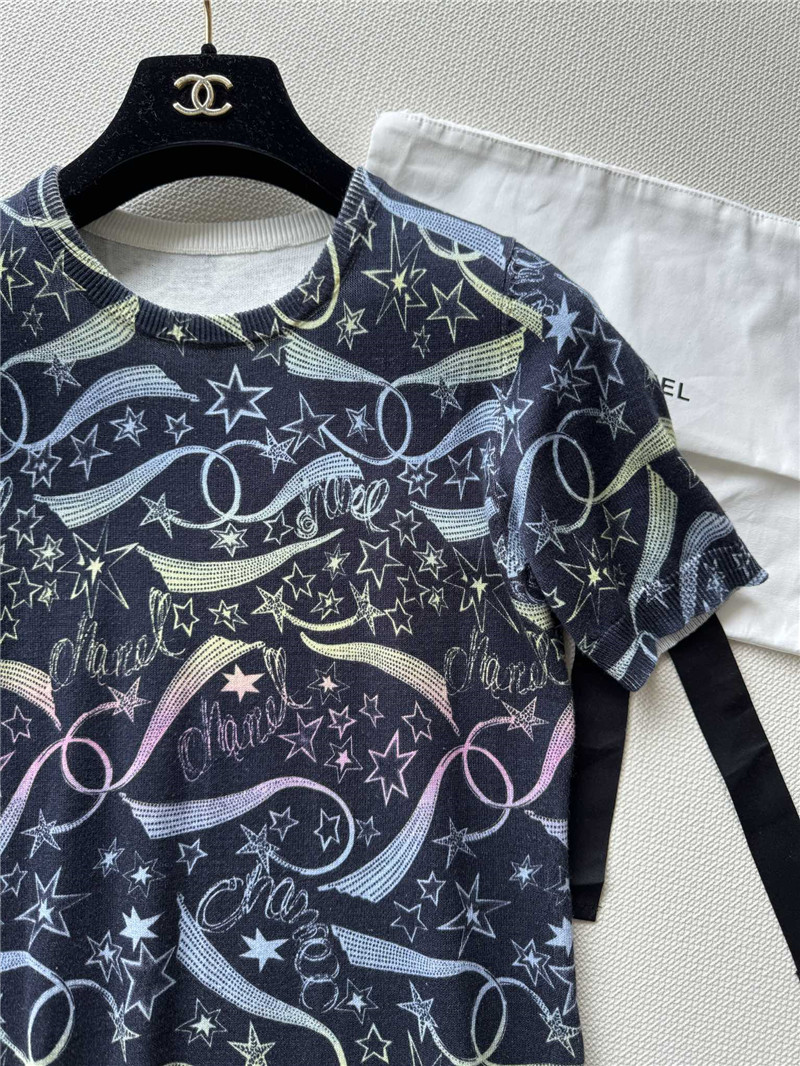 Ch**el new series short sleeve dress