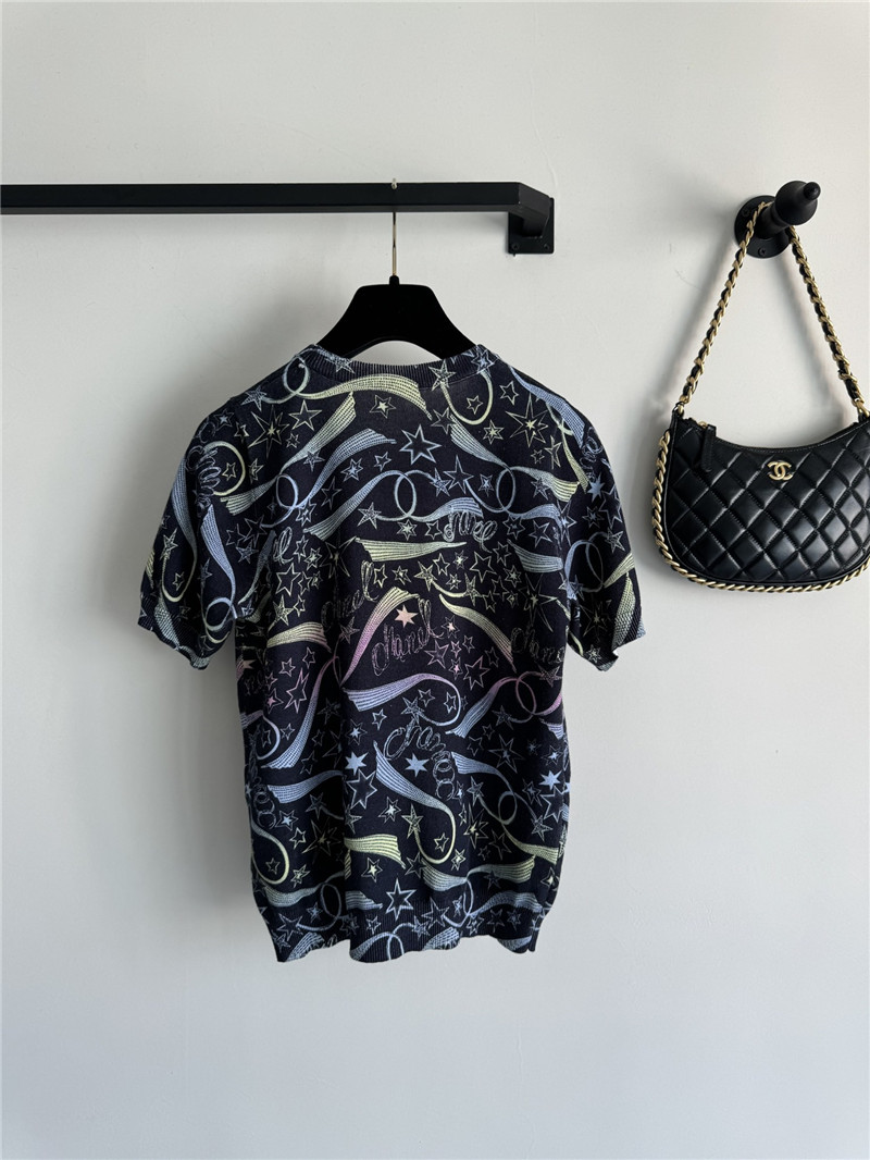 Ch**el new series short-sleeved tops