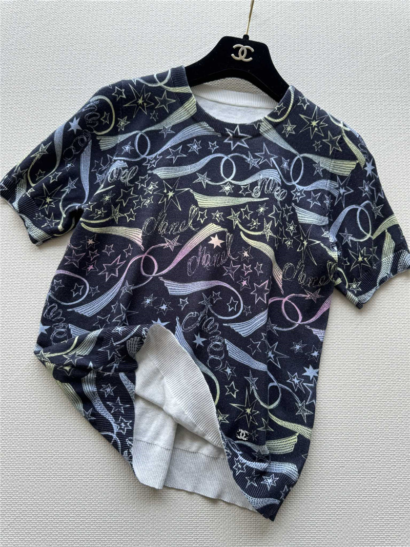 Ch**el new series short-sleeved tops