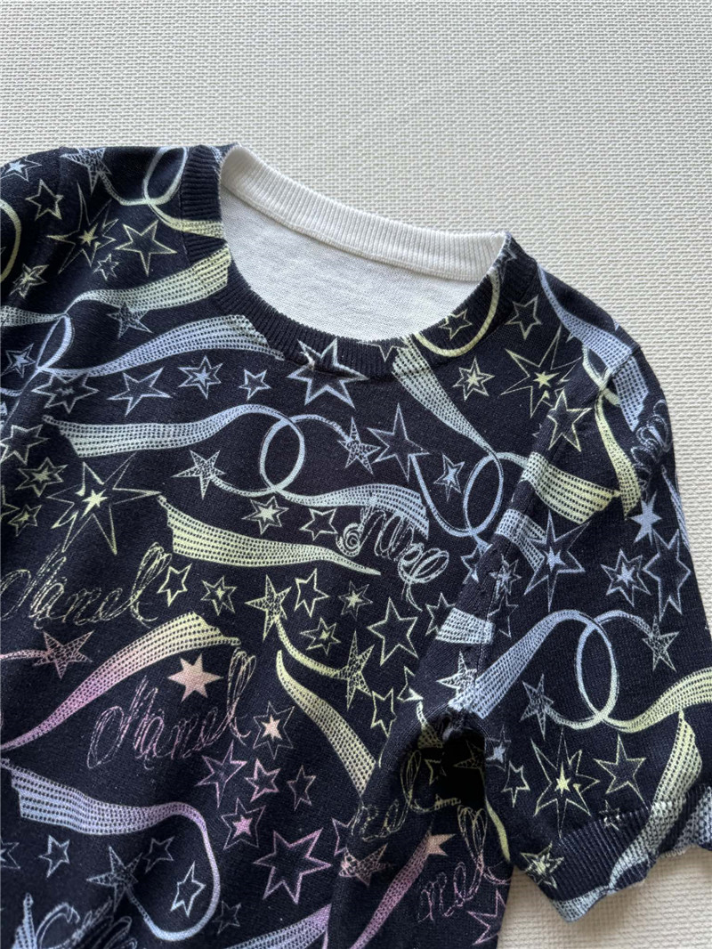 Ch**el new series short-sleeved tops