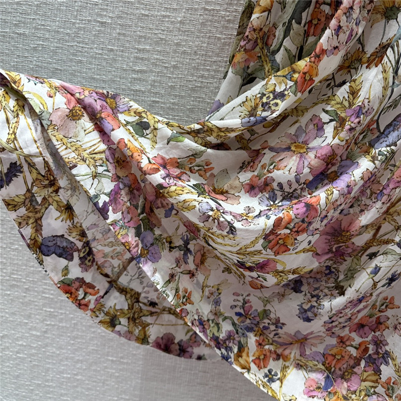 D10r spring garden print long skirt