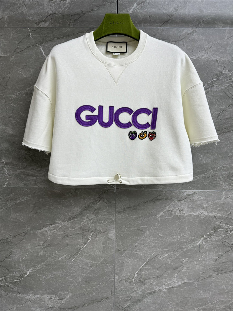 Gvc*1 patch logo short t-shirt