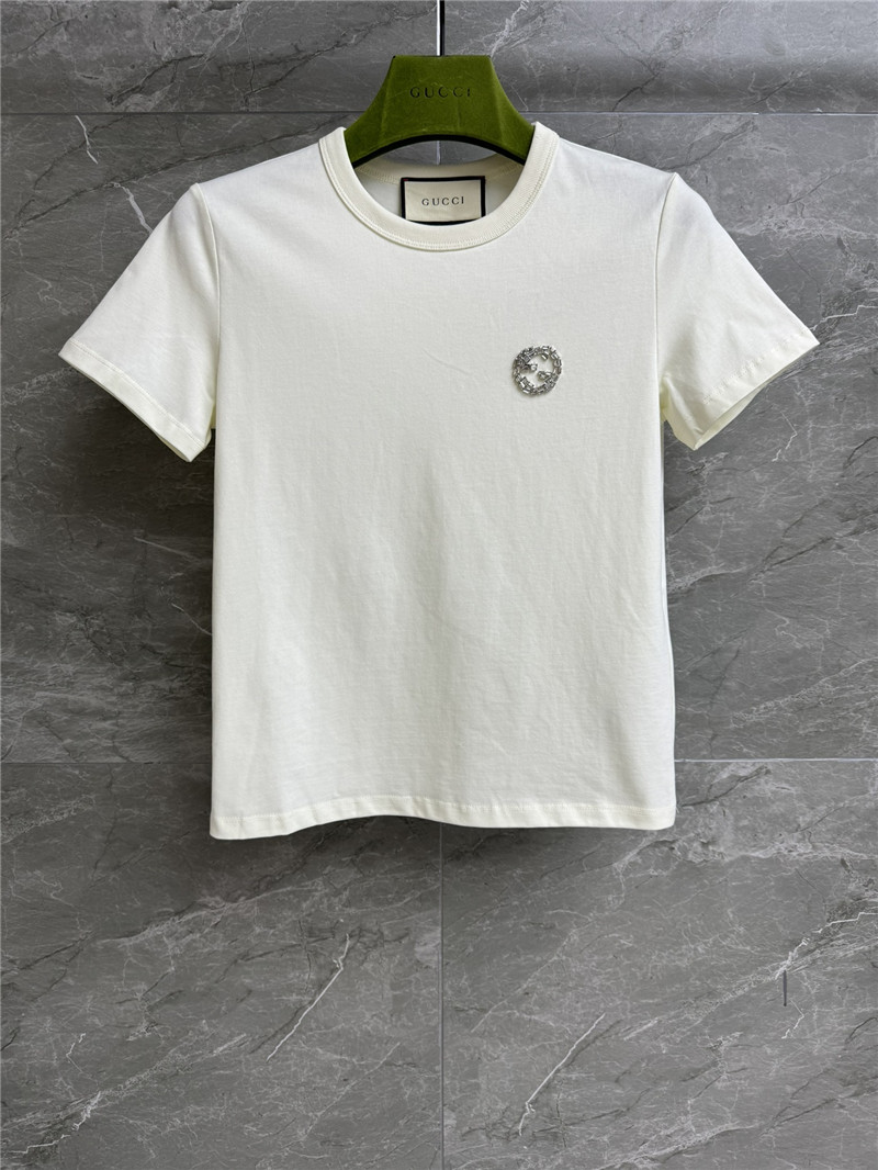 Gucci beaded logo T-shirt