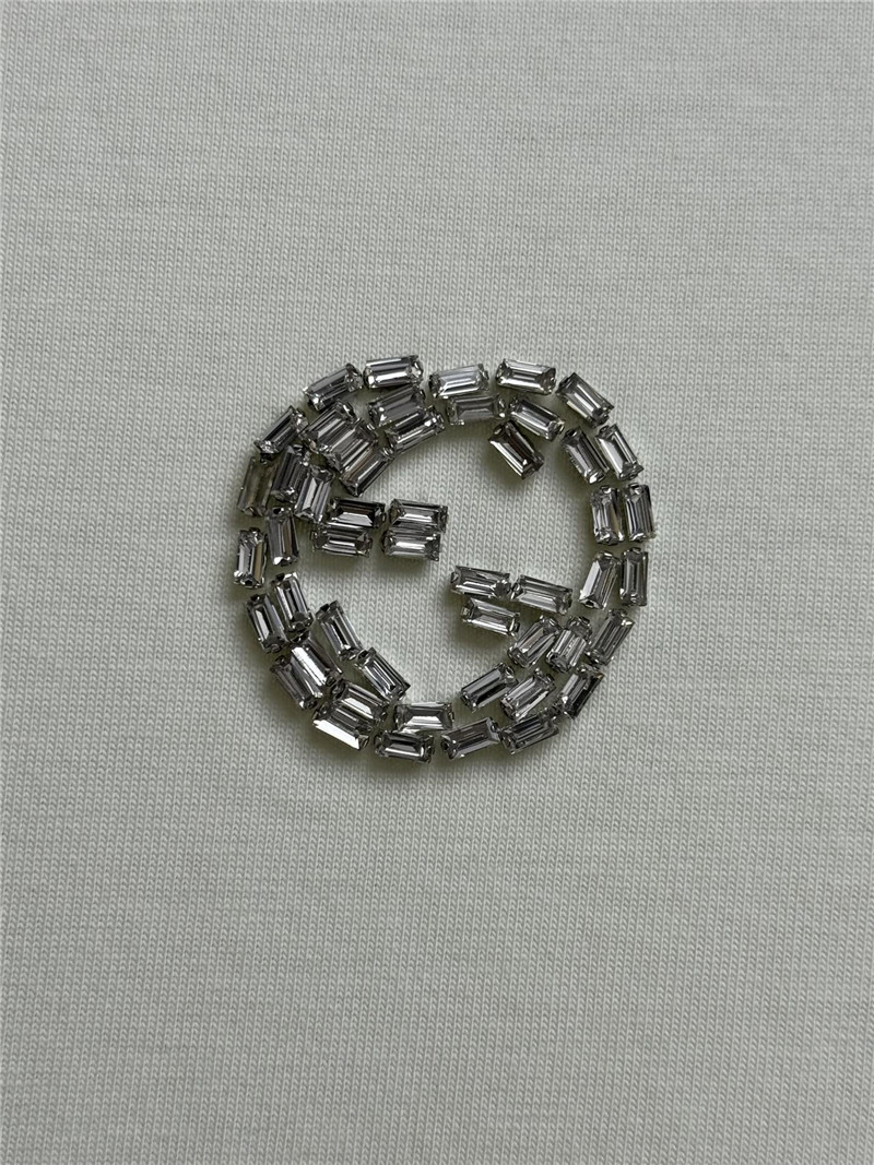 Gvc*1 beaded logo t-shirt