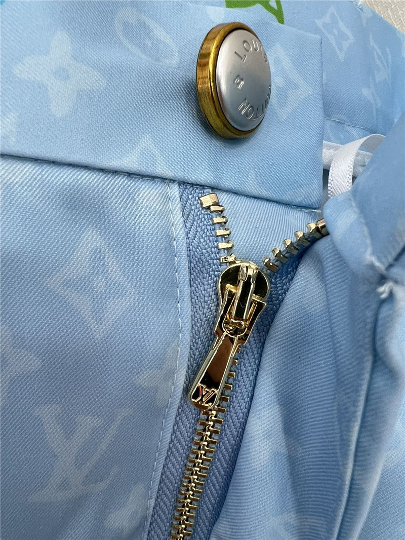 l0vis Vvtt0n lv new wide leg straight trousers