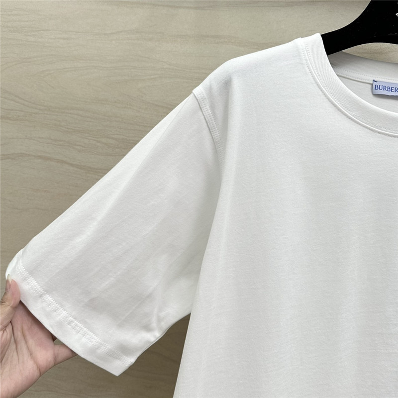 Bv*b*rry chain graffiti print cotton t-shirt