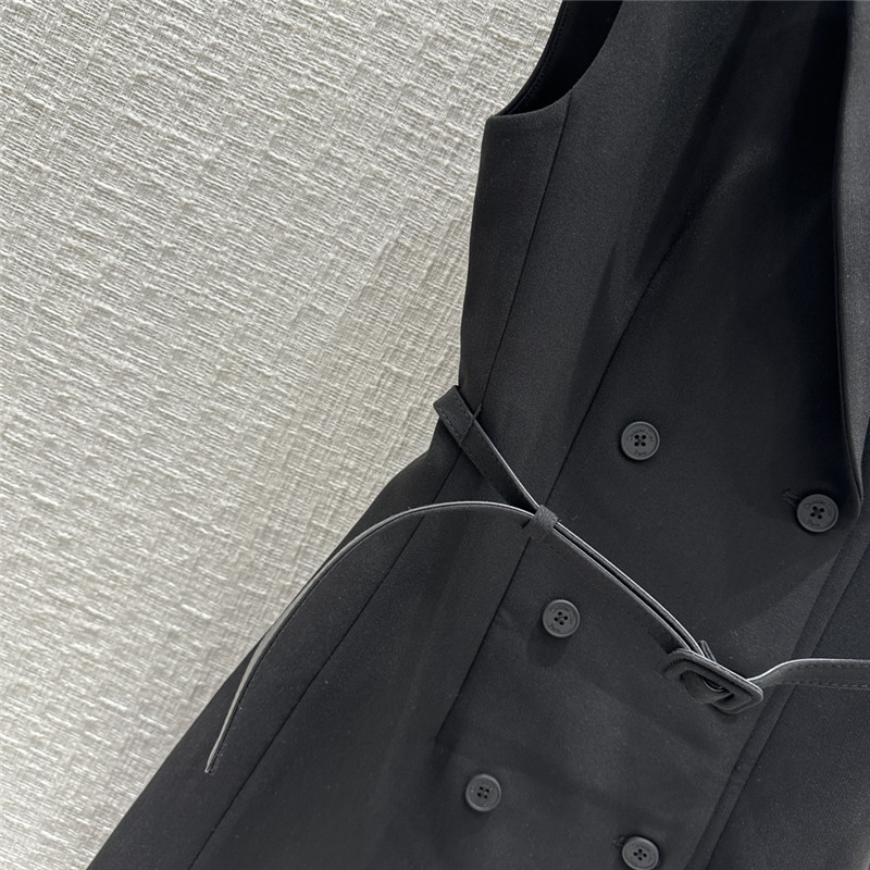 D10r new double breasted vest dress