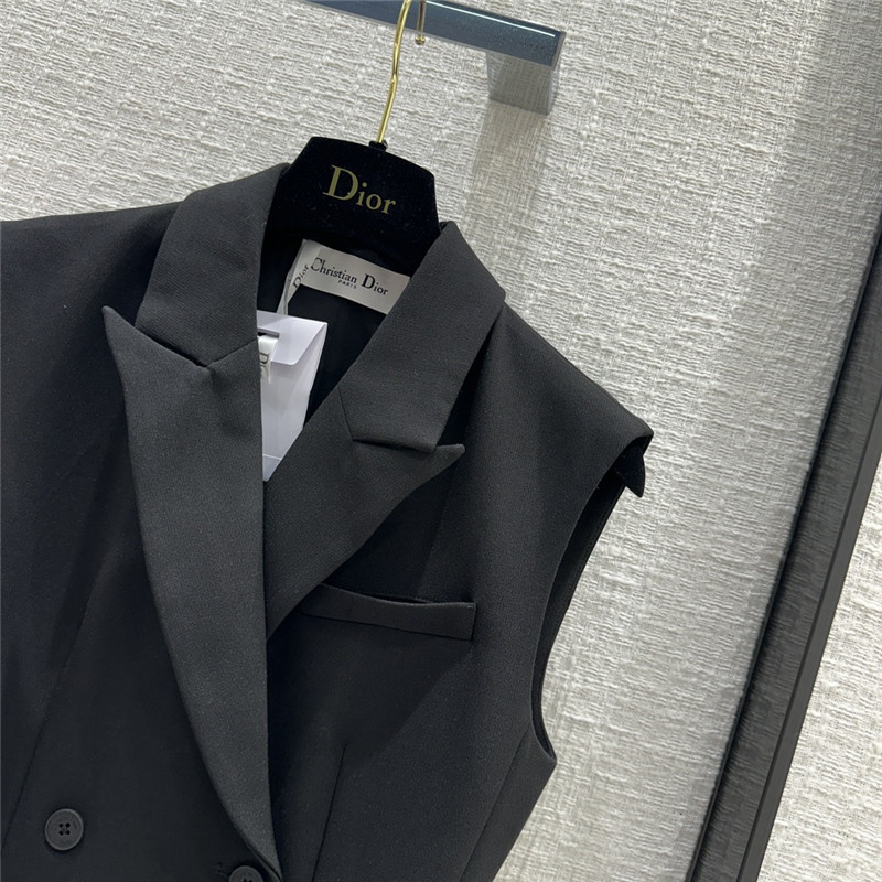 D10r new double breasted vest dress