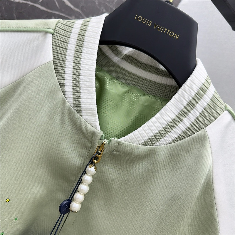 louis vuitton LV stand collar flight jacket