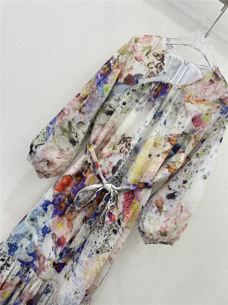 zimm straight printed dress