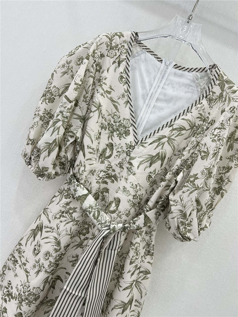 zimm fluffy wide umbrella skirt short dress