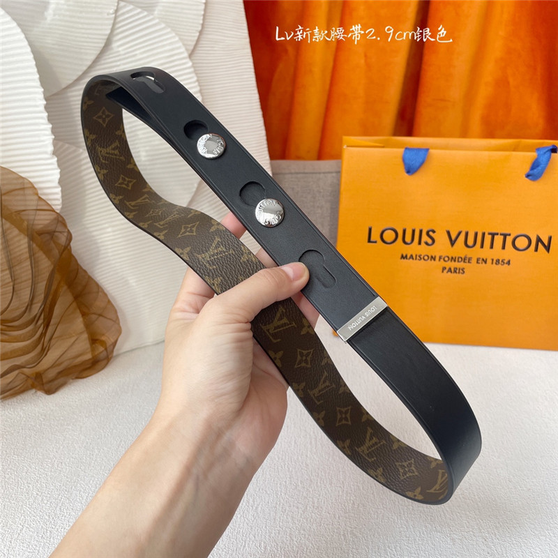 l0vis Vvtt0n lv classic pvc printed belt