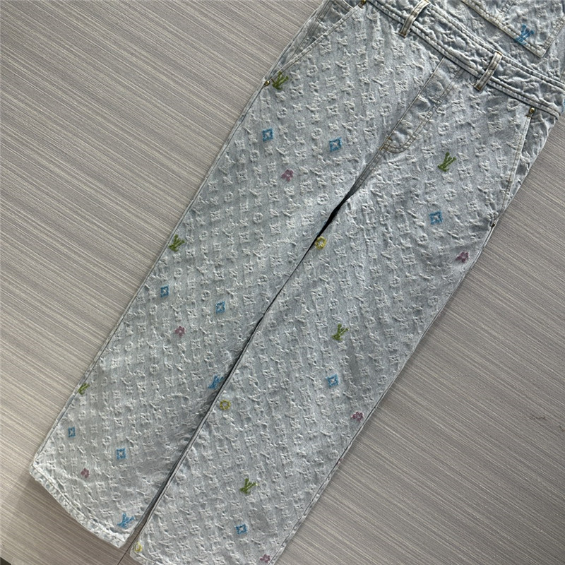 l0vis Vvtt0n lv denim overalls replica designer clothes