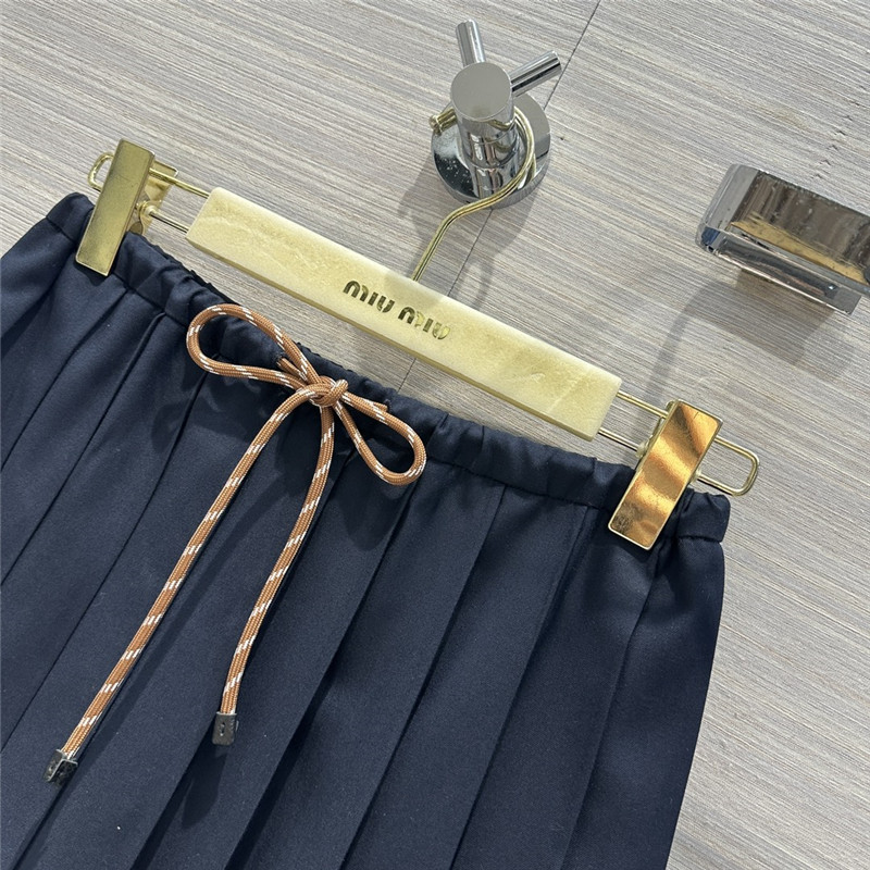 M1um1u girls short pleated skirt cheap replica designer clothes