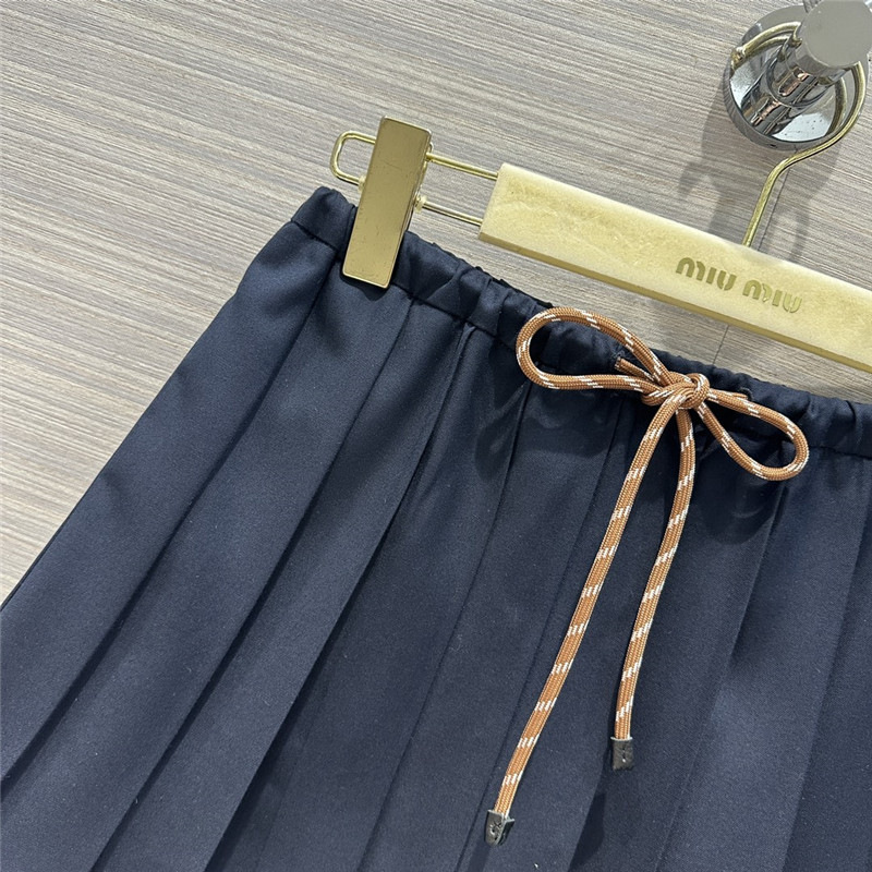 M1um1u girls short pleated skirt cheap replica designer clothes